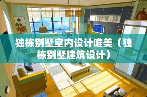独栋别墅室内设计唯美（独栋别墅建筑设计）