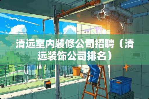 清远室内装修公司招聘（清远装饰公司排名）