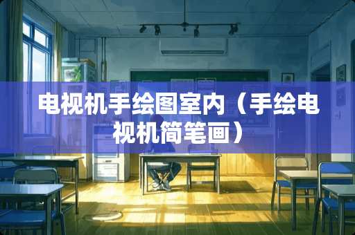 电视机手绘图室内（手绘电视机简笔画）