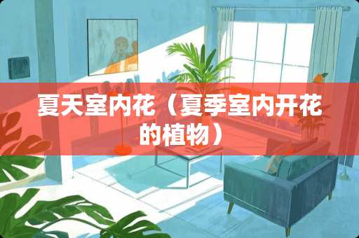 夏天室内花（夏季室内开花的植物）