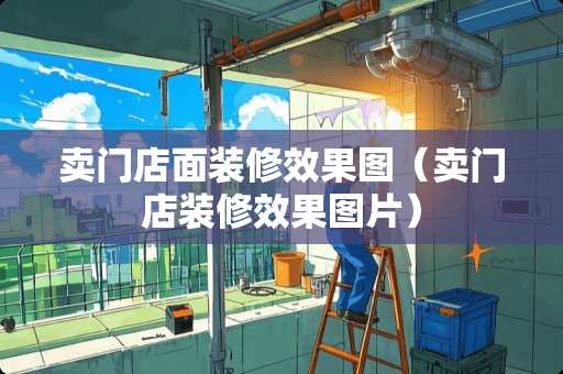 卖门店面装修效果图（卖门店装修效果图片）