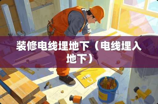 装修电线埋地下（电线埋入地下）