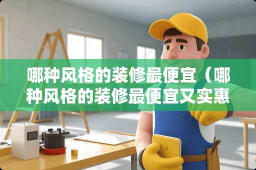 哪种风格的装修最便宜（哪种风格的装修最便宜又实惠）