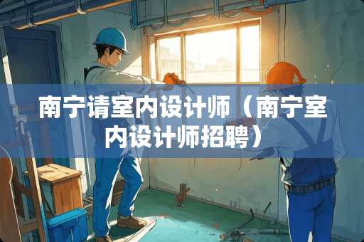 南宁请室内设计师（南宁室内设计师招聘）