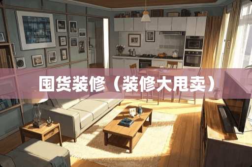 囤货装修（装修大甩卖）