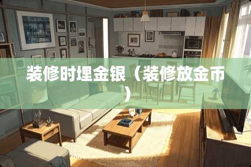 装修时埋金银（装修放金币）