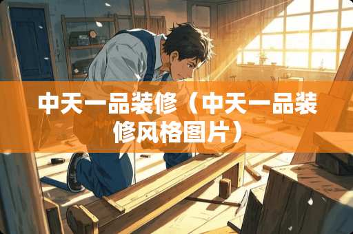 中天一品装修（中天一品装修风格图片）