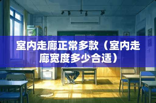 室内走廊正常多款（室内走廊宽度多少合适）