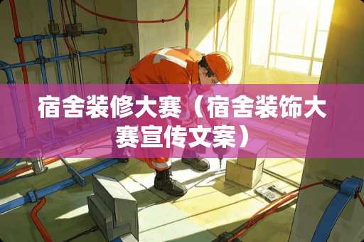 宿舍装修大赛（宿舍装饰大赛宣传文案）