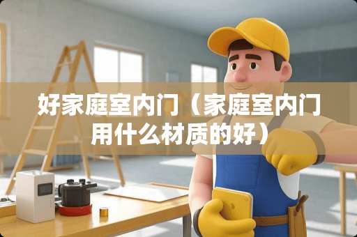 好家庭室内门（家庭室内门用什么材质的好）