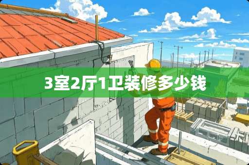 3室2厅1卫装修多少钱