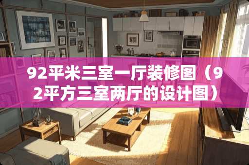 92平米三室一厅装修图（92平方三室两厅的设计图）