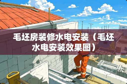 毛坯房装修水电安装（毛坯水电安装效果图）