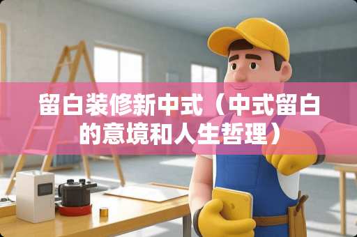 留白装修新中式（中式留白的意境和人生哲理）