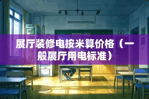 展厅装修电按米算价格（一般展厅用电标准）