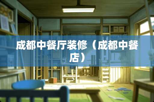 成都中餐厅装修（成都中餐店）
