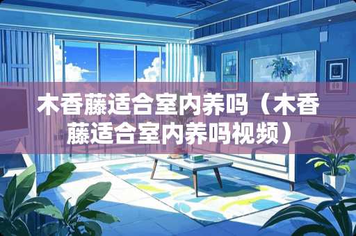 木香藤适合室内养吗（木香藤适合室内养吗视频）
