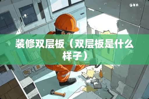 装修双层板（双层板是什么样子）