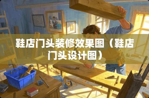 鞋店门头装修效果图（鞋店门头设计图）