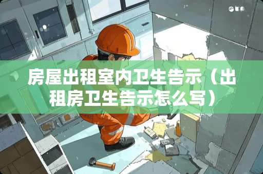 房屋出租室内卫生告示（出租房卫生告示怎么写）