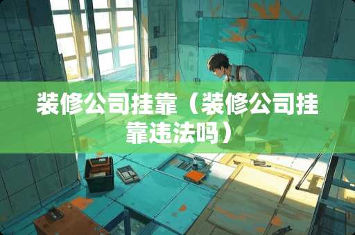 装修公司挂靠（装修公司挂靠违法吗）