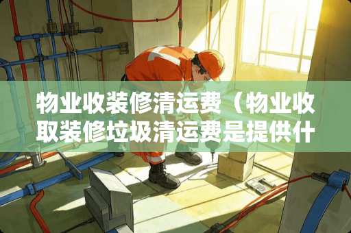 物业收装修清运费（物业收取装修垃圾清运费是提供什么服务）