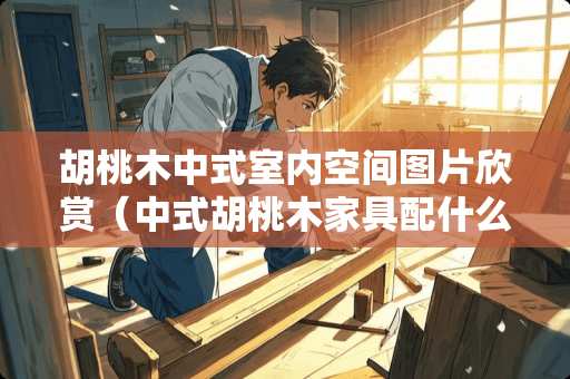 胡桃木中式室内空间图片欣赏（中式胡桃木家具配什么颜色窗帘）