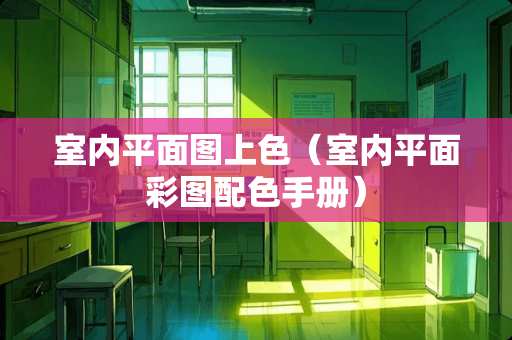 室内平面图上色（室内平面彩图配色手册）