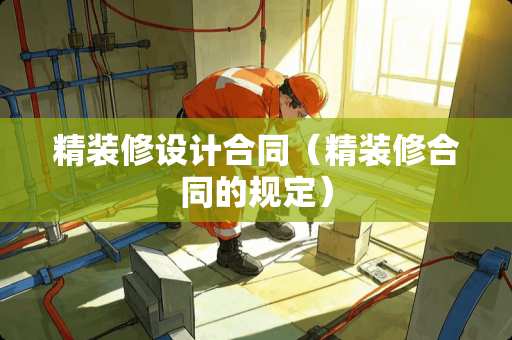 精装修设计合同（精装修合同的规定）