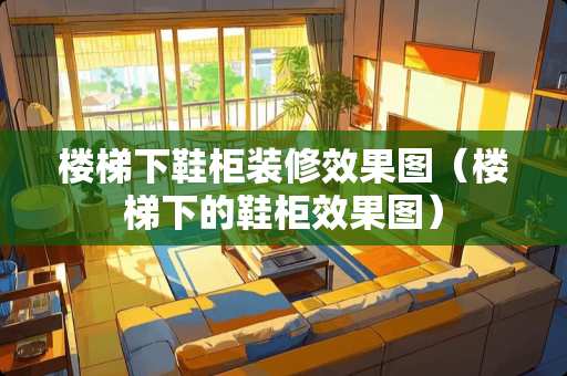楼梯下鞋柜装修效果图（楼梯下的鞋柜效果图）