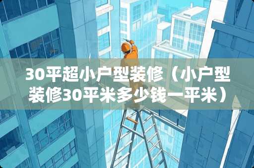 30平超小户型装修（小户型装修30平米多少钱一平米）