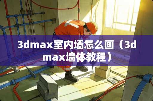 3dmax室内墙怎么画（3dmax墙体教程）