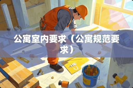 公寓室内要求(公寓规范要求) 公寓室内要求(公寓规范要求)