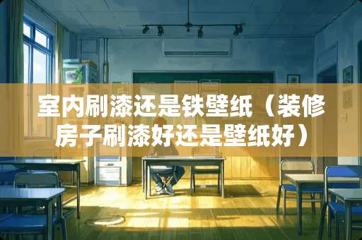 室内刷漆还是铁壁纸（装修房子刷漆好还是壁纸好）