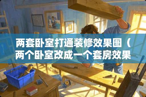 两套卧室打通装修效果图（两个卧室改成一个套房效果图）