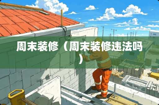 周末装修（周末装修违法吗）