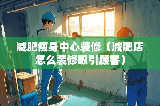减肥瘦身中心装修（减肥店怎么装修吸引顾客）