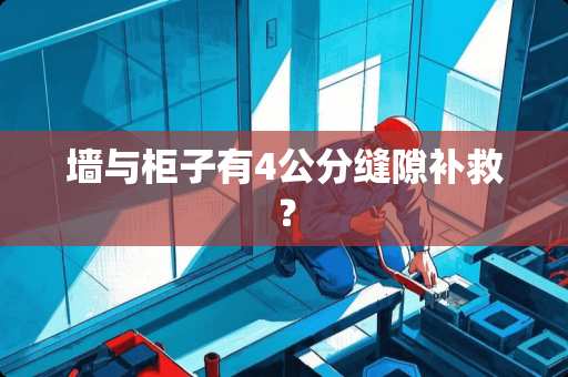 墙与柜子有4公分缝隙补救？