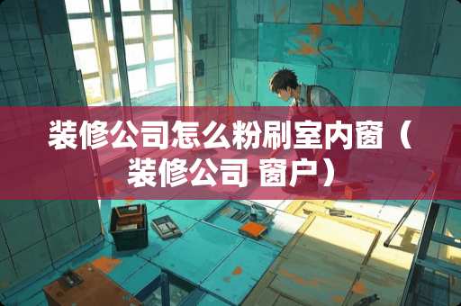 装修公司怎么粉刷室内窗（装修公司 窗户）