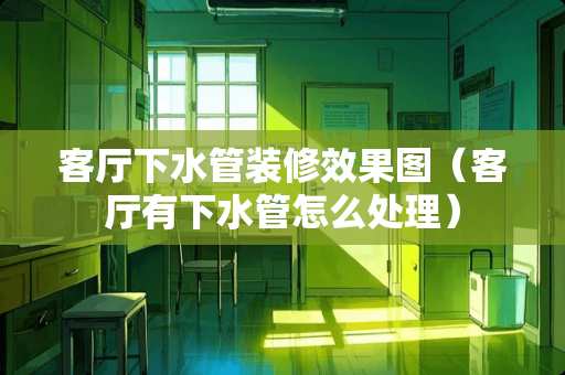 客厅下水管装修效果图（客厅有下水管怎么处理）