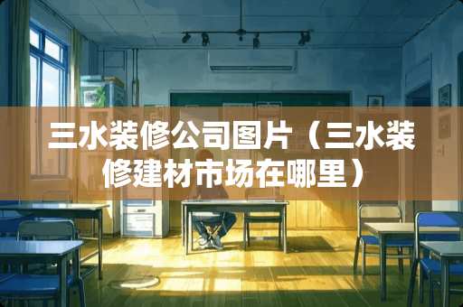 三水装修公司图片（三水装修建材市场在哪里）