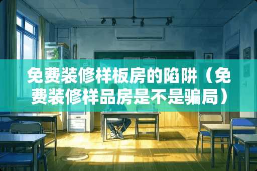 免费装修样板房的陷阱（免费装修样品房是不是**）