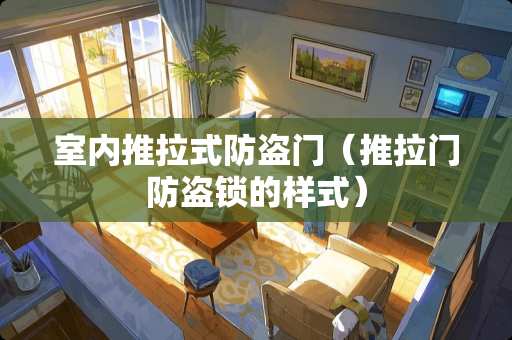 室内推拉式防盗门（推拉门防盗锁的样式）