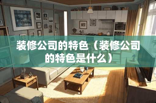 装修公司的特色（装修公司的特色是什么）