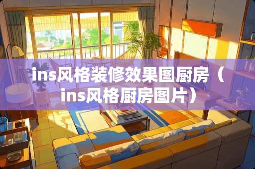 ins风格装修效果图厨房（ins风格厨房图片）