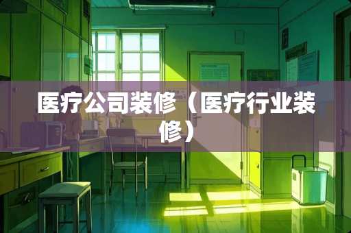 医疗公司装修（医疗行业装修）
