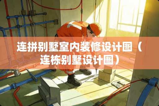 连拼别墅室内装修设计图（连栋别墅设计图）