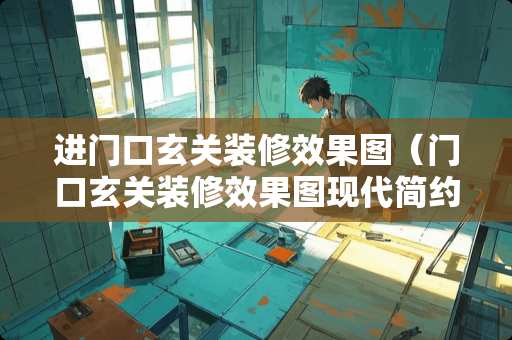 进门口玄关装修效果图（门口玄关装修效果图现代简约）