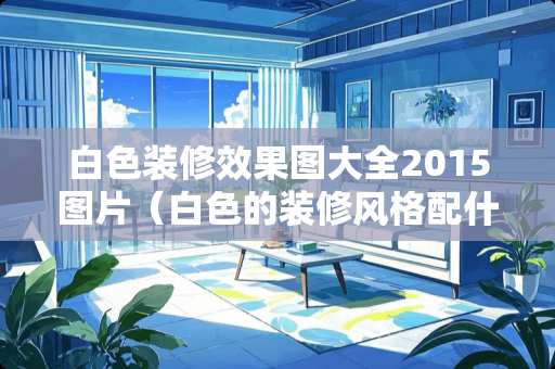 白色装修效果图大全2015图片（白色的装修风格配什么家具）