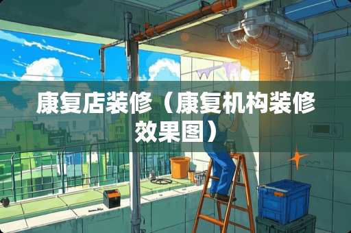 康复店装修（康复机构装修效果图）